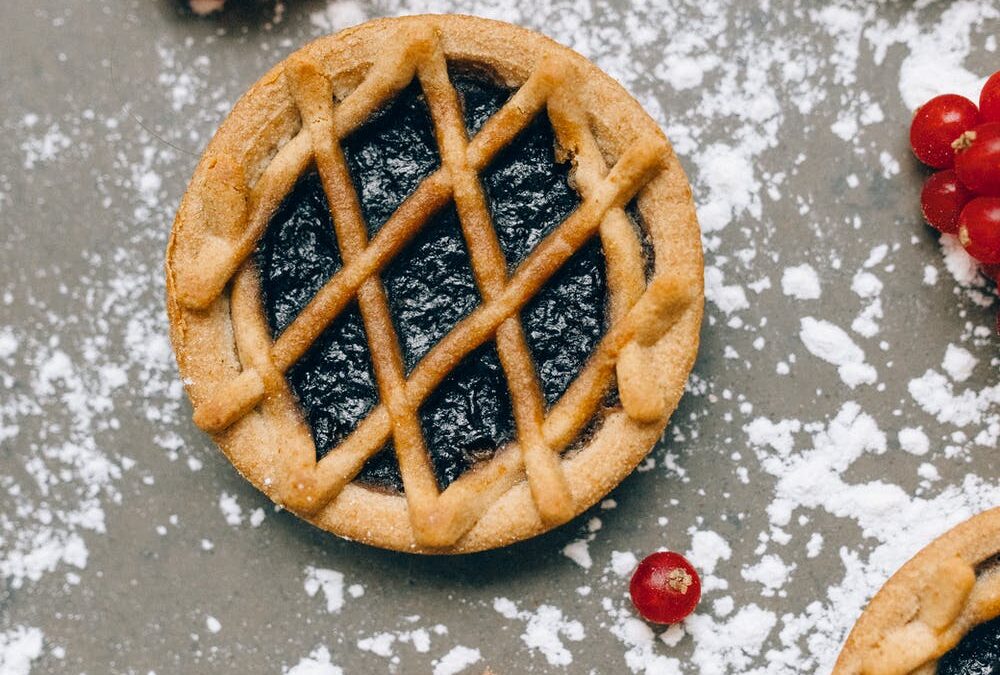 Torta tipo crostata con grano saraceno
